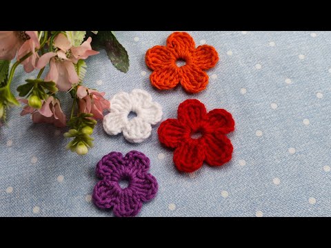 Floricele Crosetate Foarte Simplu de Facut