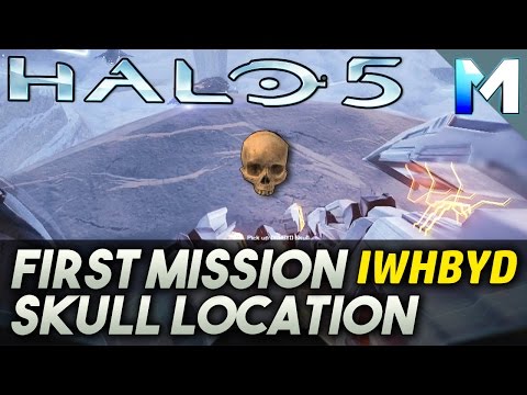 Halo 5 Guardians Skull Location (IWHBYD) Mission 1, Hidden Skull Collectible
