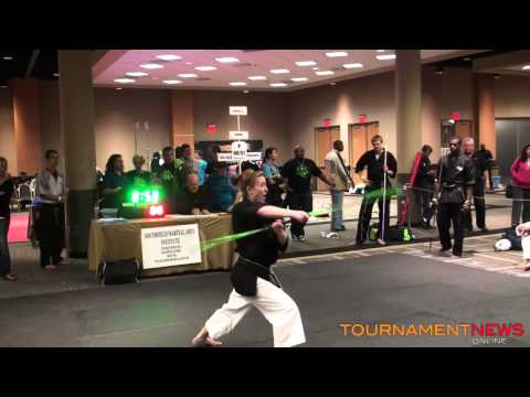 Tressa Young Creative Weapons at North American International Karate Championship 2013