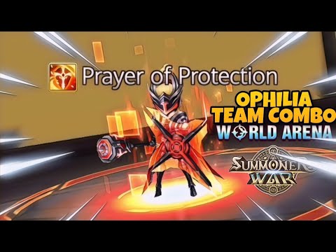 Ophilia Team Combo in World Arena - Summoners War
