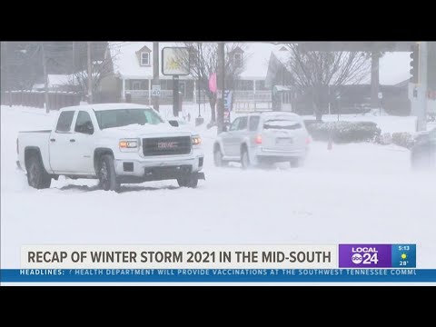 RECAP: Mid-South's seven wild days of winter weather