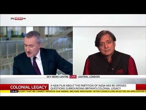 Dr. Tharoor - Debate of Britain's Colonial legacy and the impact on society today