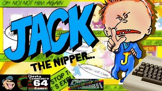 JACK THE NIPPER – Commodore 64 (1986) | Mischievous Toddler's Platform Adventure