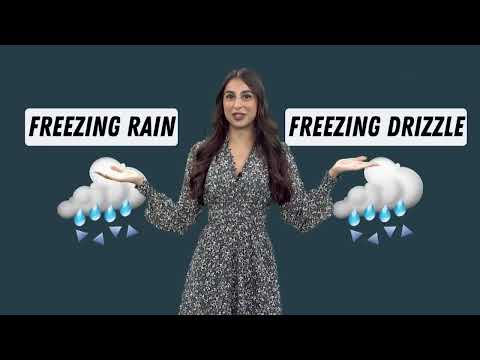 Freezing Rain or Freezing Drizzle: Why You Should Know the Difference | #AskaMet
