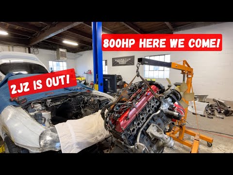 2JZ IS OUT THE SUPRA - QUEST FOR 800HP!
