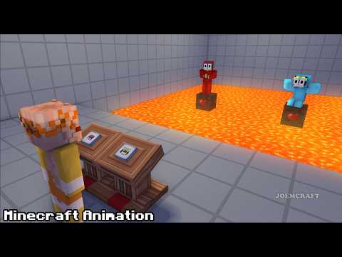 ONE BUTTON. ONE LIFE. HER CHOICE. 💔🔥 CASH OR NICO - Minecraft Animation