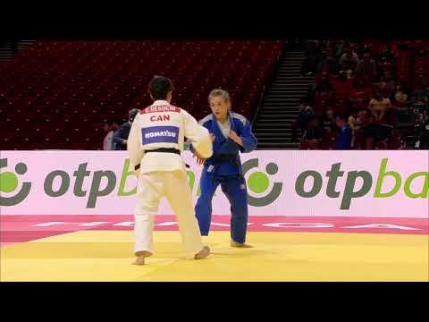 DEGUCHI Christa (CAN) vs PERISIC Marica (SRB) World Judo Seniors Hungary 2021 / Quarter-Final -57 kg