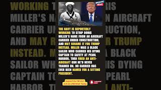 Navy Reportedly Working to Strip Doris Miller's Name From Carrier, May Rename It for Trump