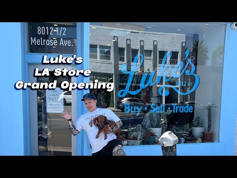 Luke's LA Store Grand Opening Product Video