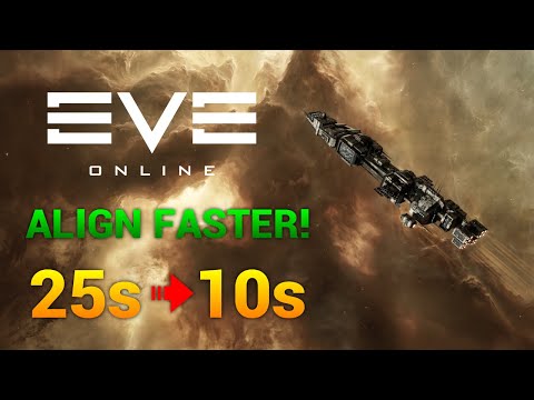 Align Faster With Big Slow Ships Using This Trick (EVE Online)