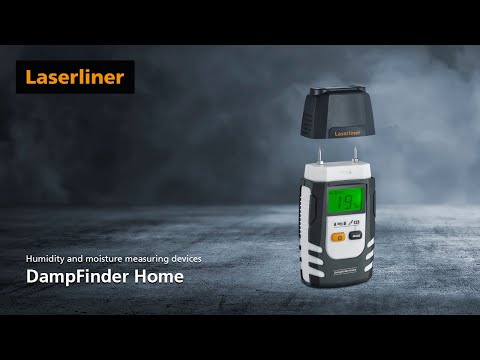 The DampFinder Home is used to determine the precise degree of...