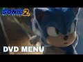 Sonic The Hedgehog 2 DVD Menu 2022 Fanmade