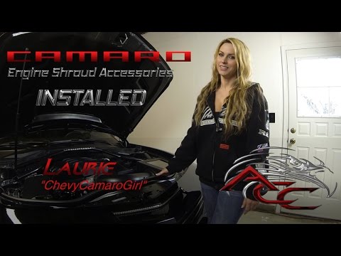 How To Install Camaro Engine Cover Accessories