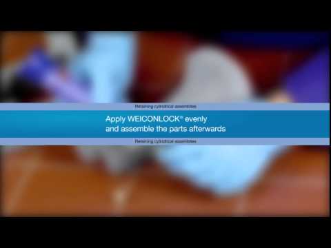 Анаэробный клей WEICONLOCK AN 301-48 фиксатор цилиндрических узлов видео