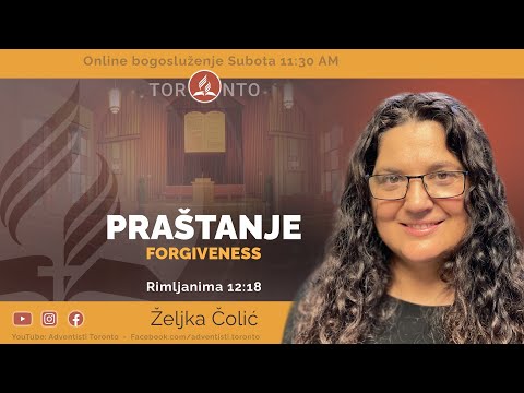 2023-01-07 "Praštanje" - Željka  Čolić - Church Live Stream