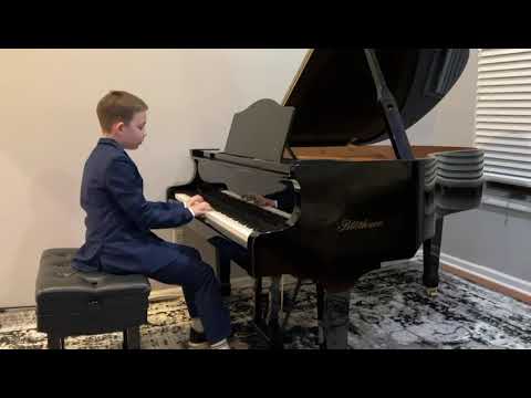 Vladimir Gorokhov 10y.o. Plays Wild horseman by Schubert 