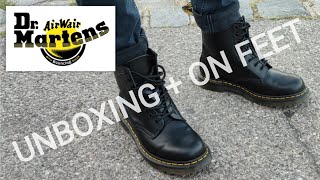 Dr. Martens 1460 8-Loch Boots // Unboxing + On Feet!!