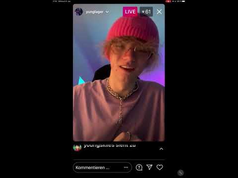 Yung Lager raucht Bongkopf im Livestream (Insta Live)!