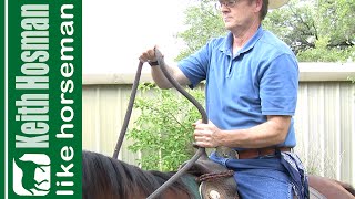 How to Hold the Reins & Steer a Horse (SNAFFLE BITS ONLY)