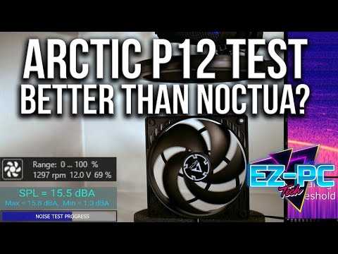 ARCTIC P12: QUIETER THAN NOCTUA? NOISE, AIRFLOW, RADIATOR PERFORMANCE, COOLER/CASE FAN TEST & REVIEW