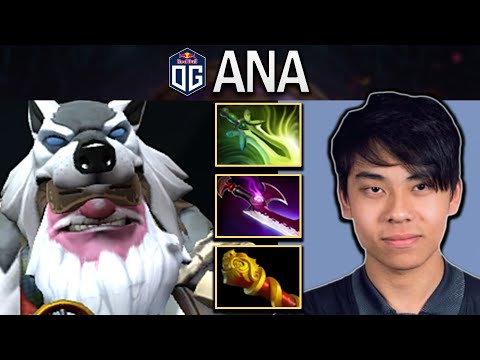 OG.ANA SMURF SNIPER WITH 25 KILLS VS PA-CARRY - DOTA 2 7.31 GAMEPLAY