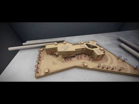 Museum of Indian Languages, Lado Sarai || Architecture Thesis Project, 2020.