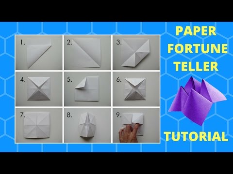 How to Make a Fortune Teller (Tutorial)