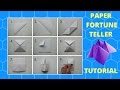 How to Make a Paper Fortune Teller 