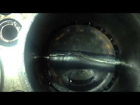 6v71 Detroit diesel cylinder liner removal