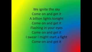 JLS Billion Lights - Lyrics