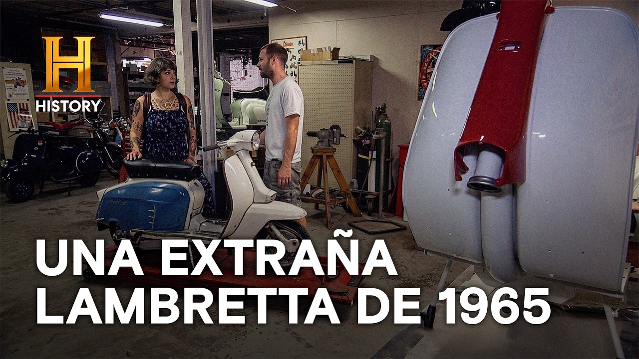 Restaurando una extraña Lambretta de 1965 de $11,000 dólares 🛵🔧 - CAZADORES DE TESOROS