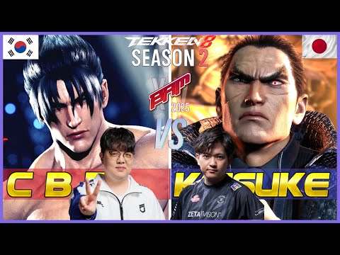 DNF | CBM 🇰🇷 (Jin) vs ZETA | Keisuke 🇯🇵 (Kazuya) ➤ TWT 2025 - BAM 15 - TOP 12 - Tekken 8
