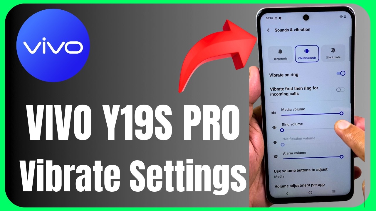 📳 Vivo Y19s Pro Vibrate Settings 😱📱 | Turn Vibration ON/OFF & Customize 🔥