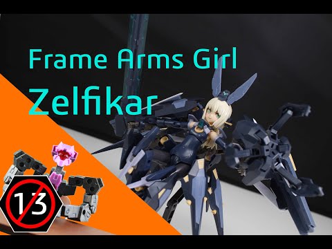 Stop-motion Model Review 015 - Frame Arms Girl: Zelfikar