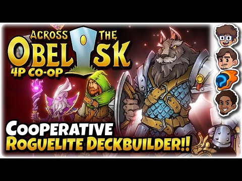 Co-Op Roguelite Deckbuilder! | Across the Obelisk: 4 Player Co-Op | 1 | ft. The Wholesomeverse | #ad