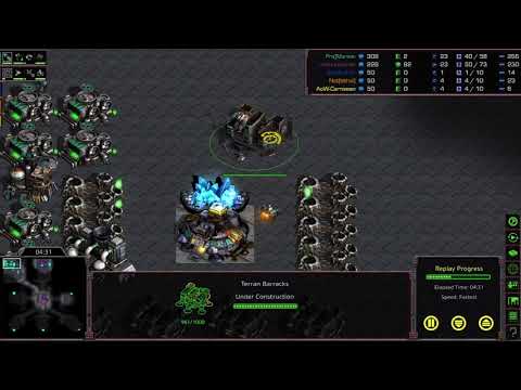Pro]Marine (T) vs MaFia.Kelevran (P) - Fastest Possible Map Starcraft! GOOD GAME!