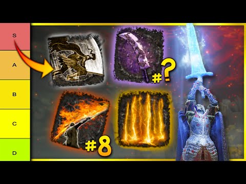 Elden Ring: TOP 25 BEST WEAPON ARTS Ranked!