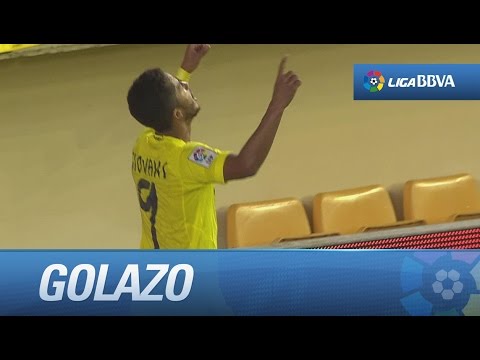 Carrera y golazo de Giovani (1-0) en el Villarreal CF - Celta de Vigo