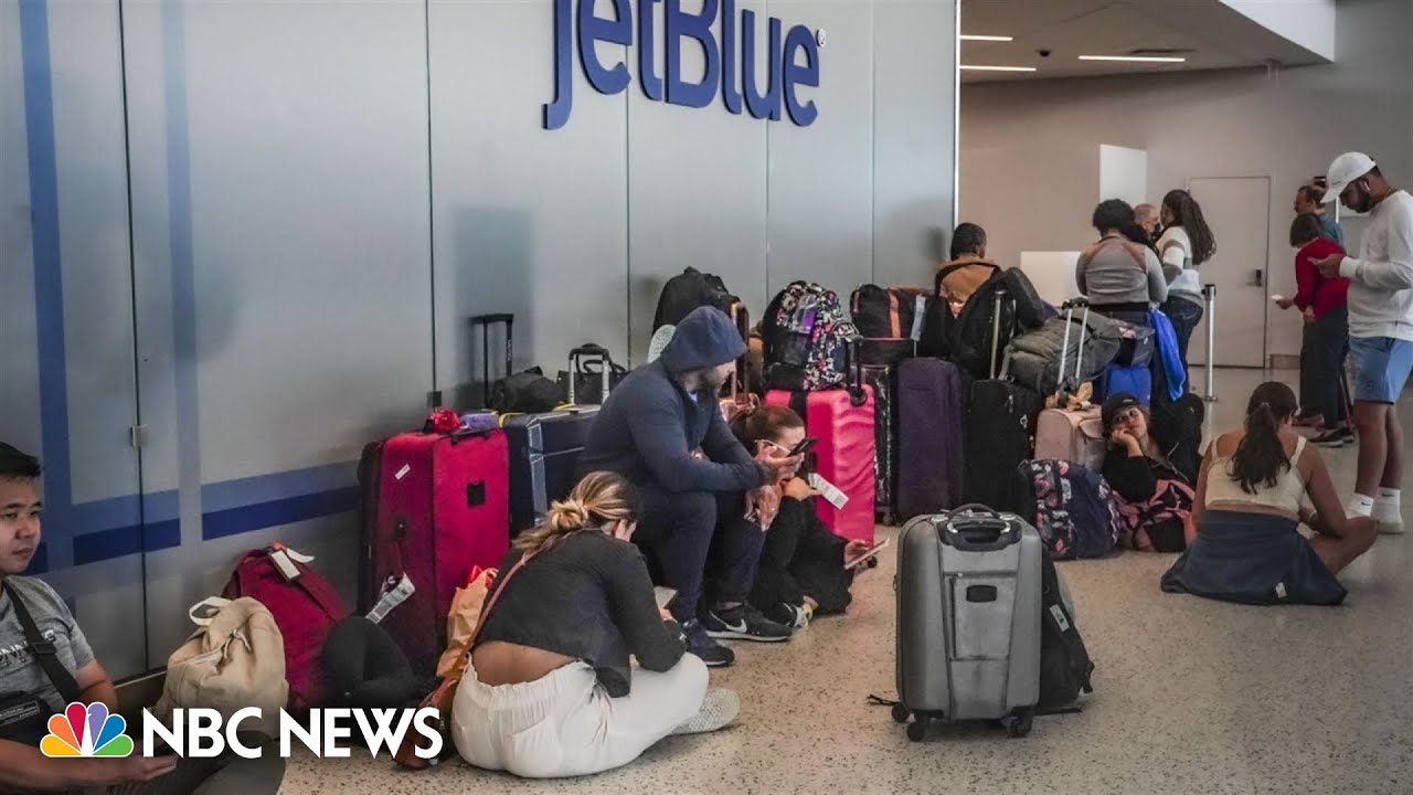 Thousands of flights canceled or delayed amid extreme weather