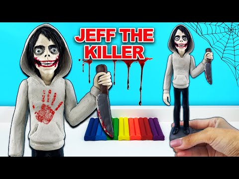 Джефф Киллер из пластилина по мотивам игры-страшилки «Jeff The Killer» | Лепим фигурки с Лепка ОК