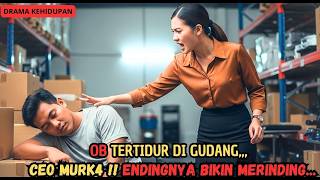 Download lagu CEO Cantik MURK4 Saat OB Miskin tertidur di gudang, Alasannya Membuat CEO Kaget... mp3