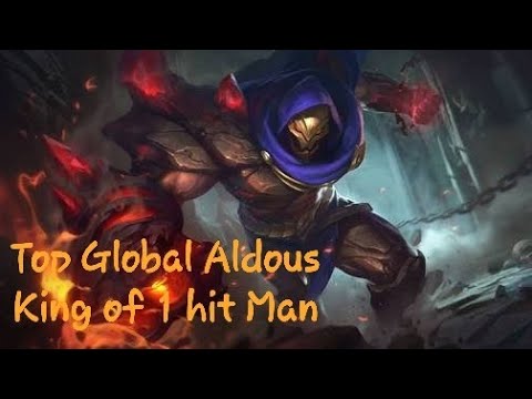 SAVAGE!! Aldous The King of One HIT! - Top 1 Global Aldous HIGHLIGHTS SCENE 😱🔥- ML Studio