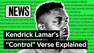 Looking Back At Kendrick Lamar’s &quot;Control&quot; Verse | Song Stories