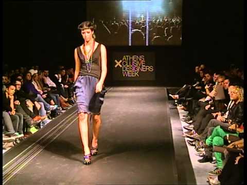Angelos Frentzos catwalk at 6th AXDW PART1