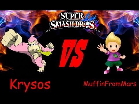 Smash 4 Friendlies - Krysos (DK) vs Muffin (Lucas)