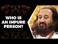 Are People Who Eat Meat And Drink Alcohol Impure? | Gurudev In Royal Albert Hall