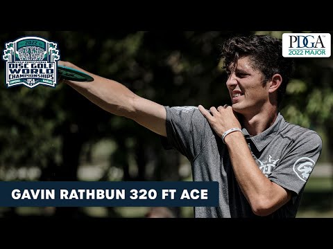 Gavin Rathbun ACE on the Emporia Country Club Island Hole | PDGA Pro World Championships