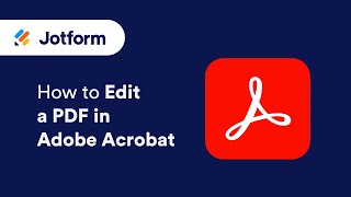 How to edit a PDF in Adobe Acrobat