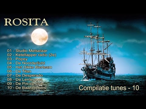 Zangeres Rosita - Piraten tunes - compilatie  10