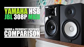 Video thumbnail for Yamaha HS8  vs  JBL 308P MKII  ||  Sound & Frequency Response Comparison by DSAUDIO.review